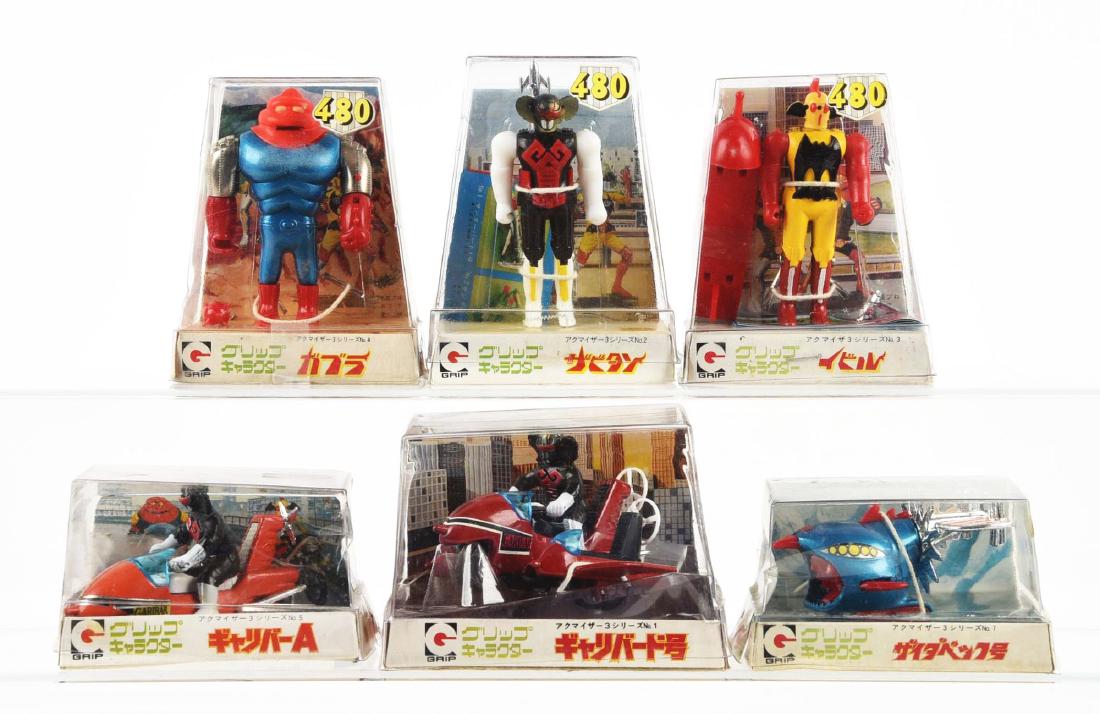 Lot of 6: Akumaizer 3 Garuban, Evil, Zaidabeck, (1 of 1)