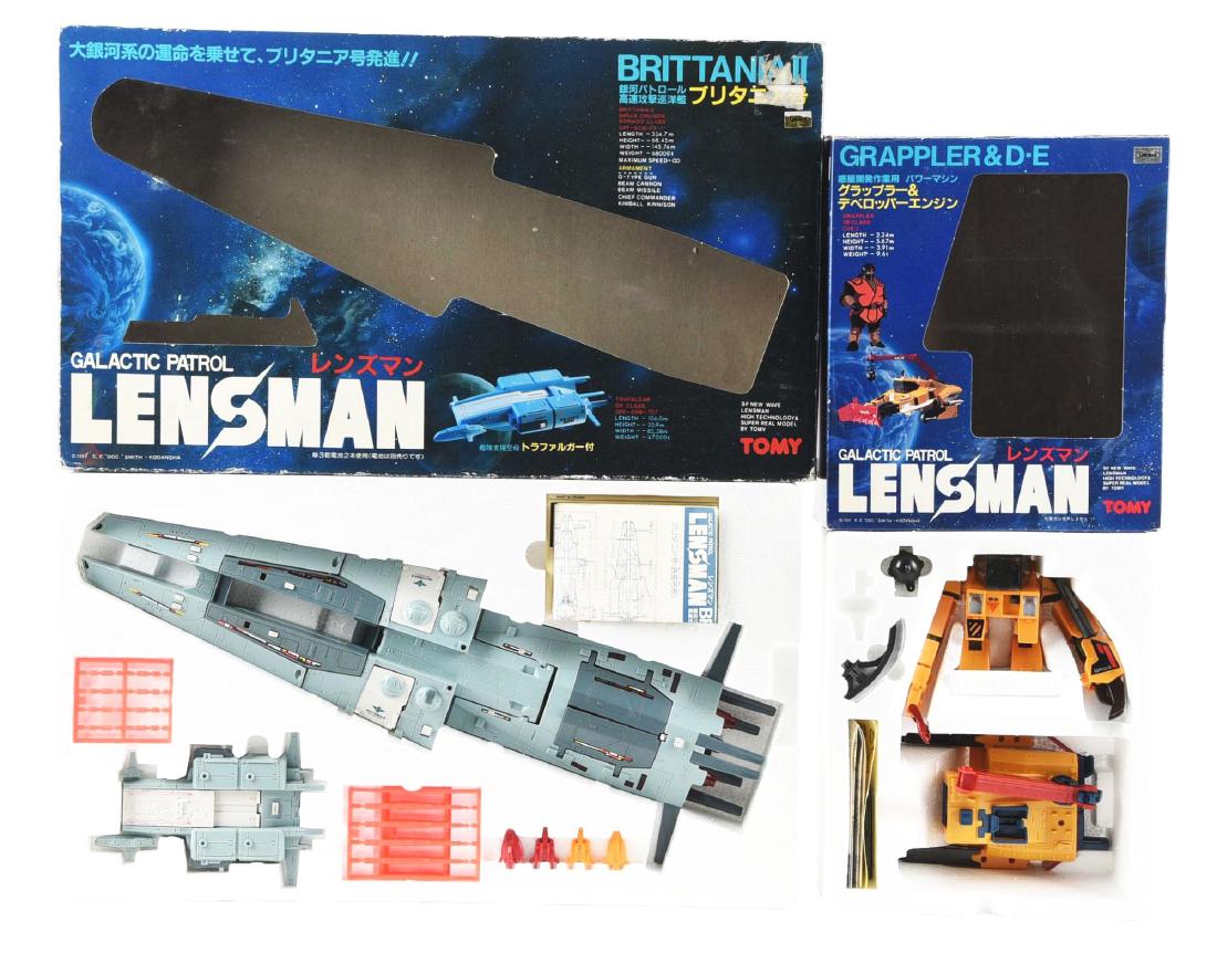 Lot of 2: Brittania II & Grappler from Lensman. (1 of 1)