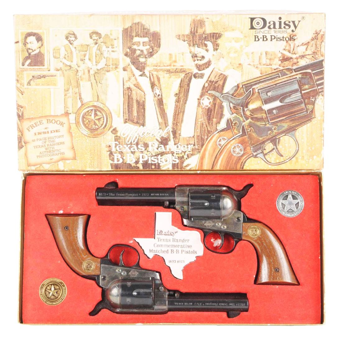 Nice Set of Daisy Texas Ranger BB Pistols. (1 of 4)