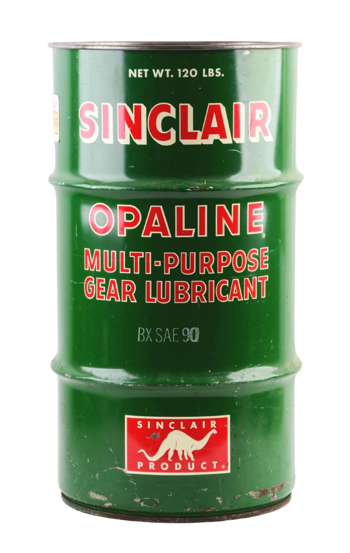 Sinclair Opaline 110 Pound Grease Can. (1 of 4)