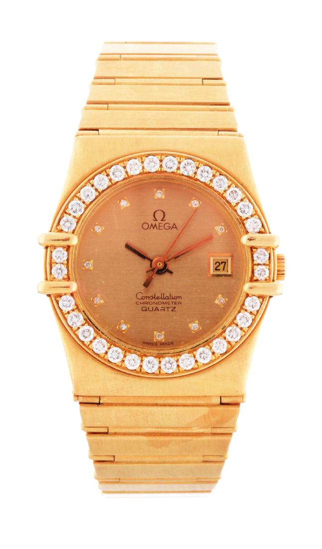 Omega 18k Yellow Gold Constellation Ladies Reference (1 of 3)