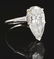 Large 8.05 Carat Pear Shaped Diamond & Platinum - 9