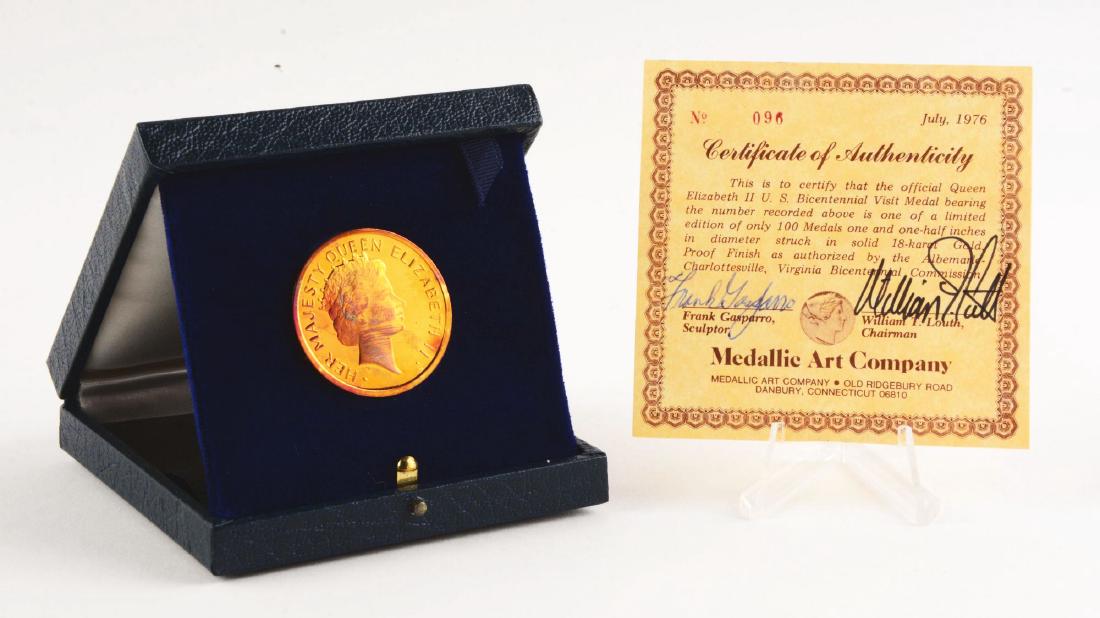 1976 Gold Commemorative Coin. (1 of 6)