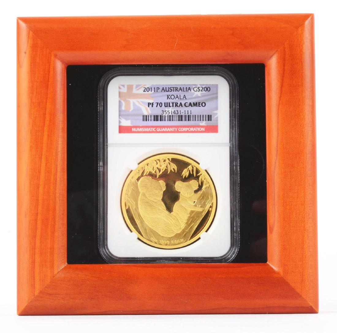 2011 P Australia Koala Bear G $200 2oz. (1 of 4)