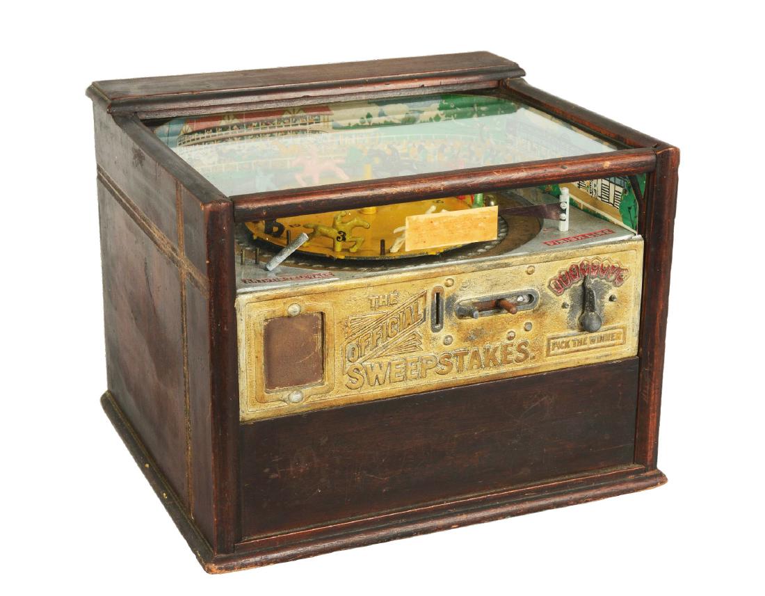 **1¢ Rock-Ola The Official Sweepstakes Horse Race (1 of 10)