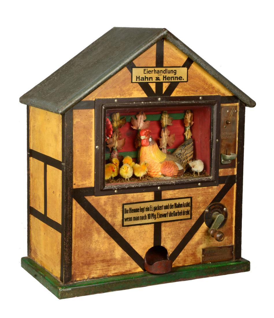 10Pf Reichert's Eierhandlung Han & Henne Vendor. (1 of 7)