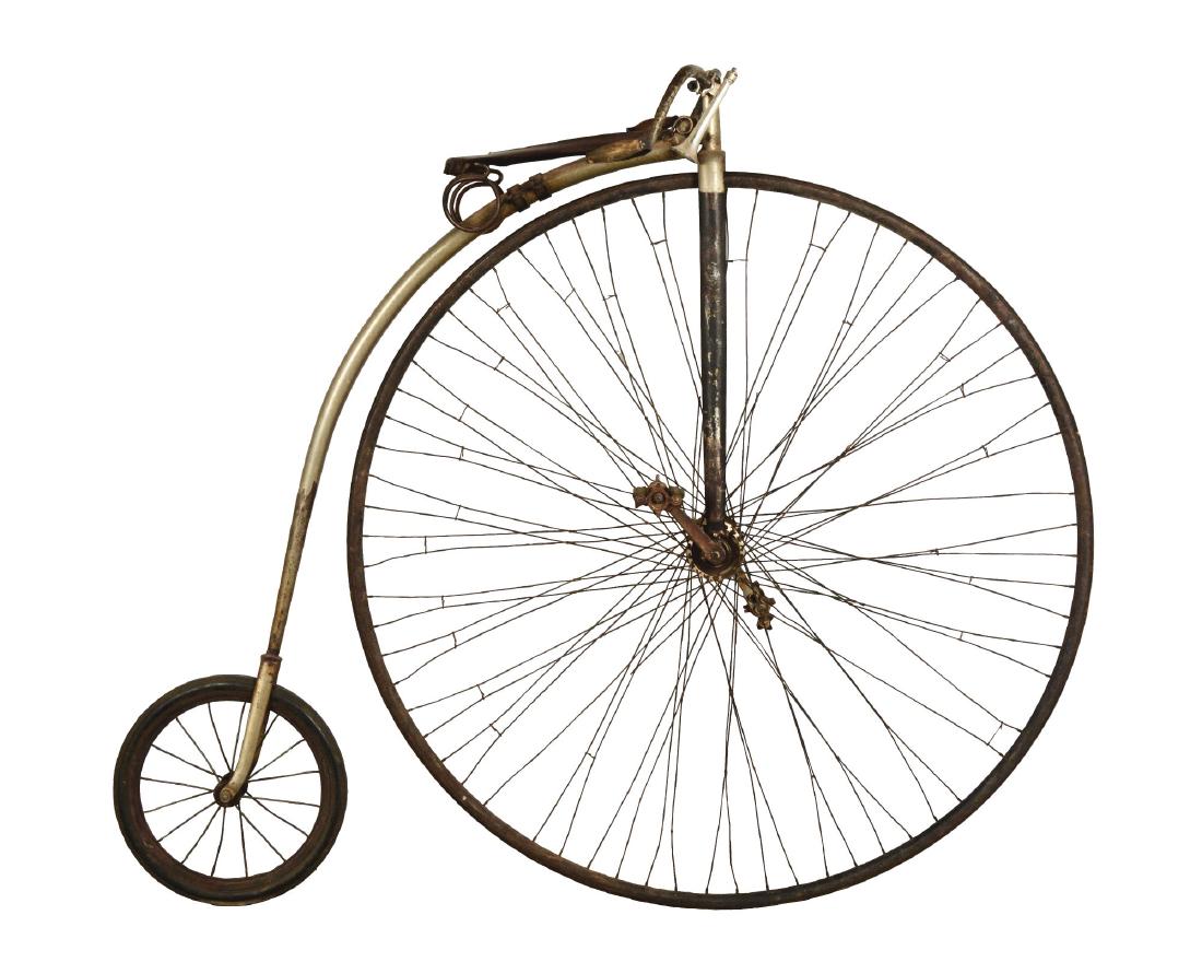 Penny-Farthing High Wheel Bicycle. (1 of 5)