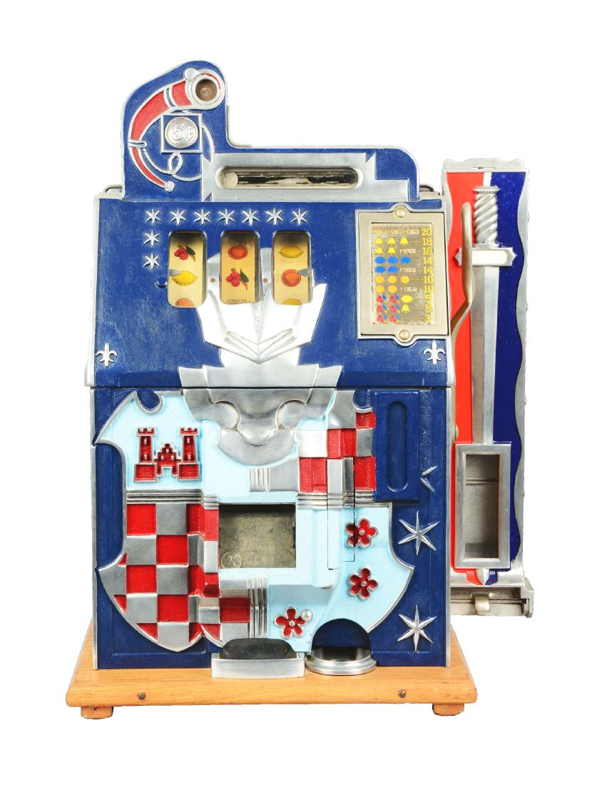 **5¢ Mills Novelty Co. Castle Front Slot Machine. (1 of 11)
