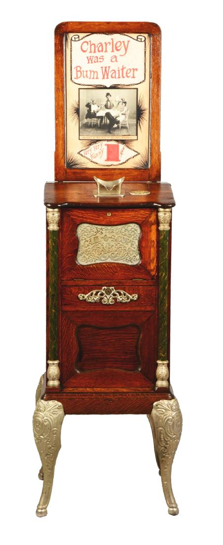 1¢ Cail-O-Scope Drop Card Viewer Arcade Machine. (1 of 12)