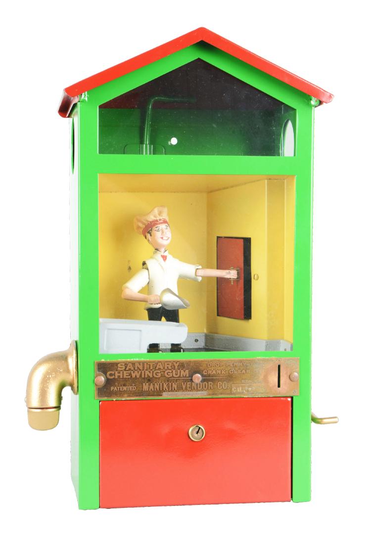 1¢ Manikin Vendor Co. Baker Boy Gum Ball Vending (1 of 6)