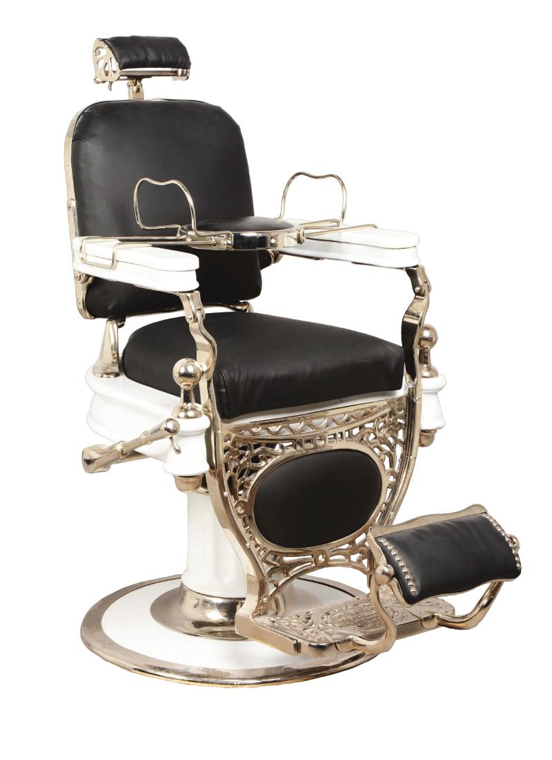 Theo Koch 1910 Barber Chair With Children Seats. (1 of 10)