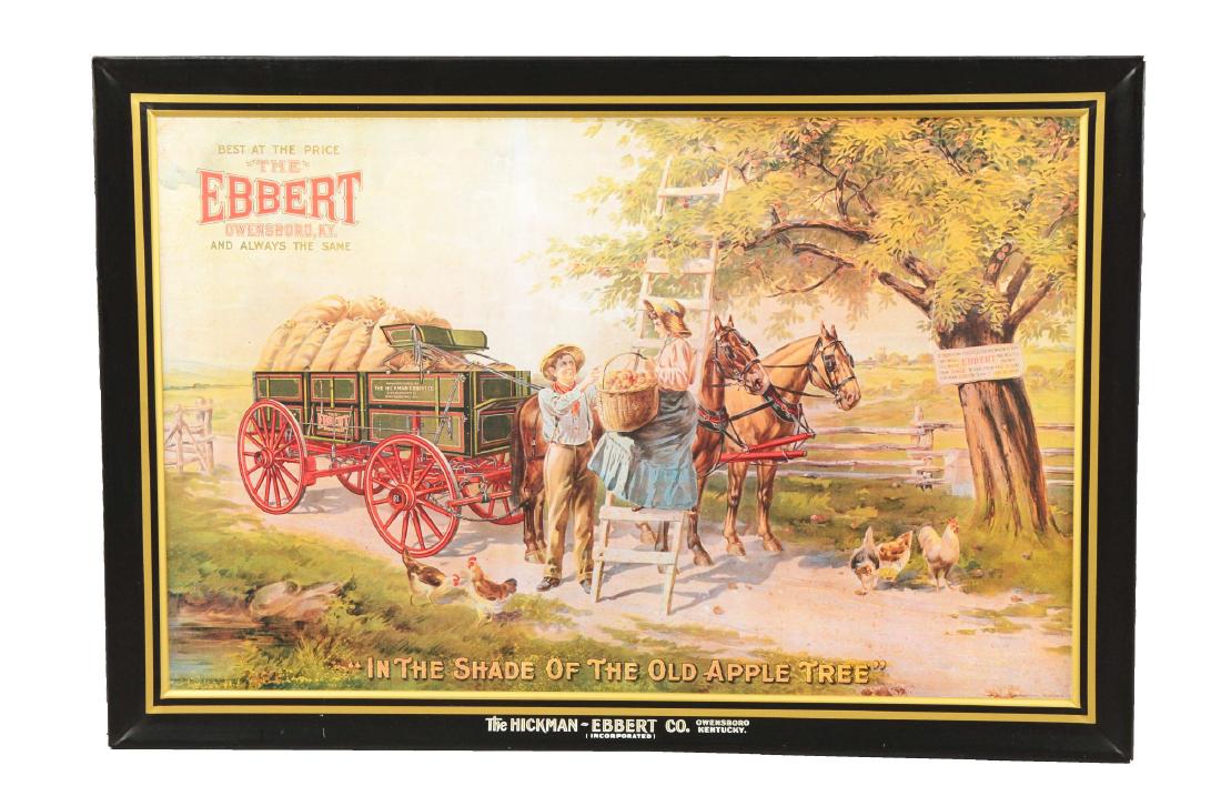 Hickman-Ebbert Co. Advertising Sign. (1 of 4)