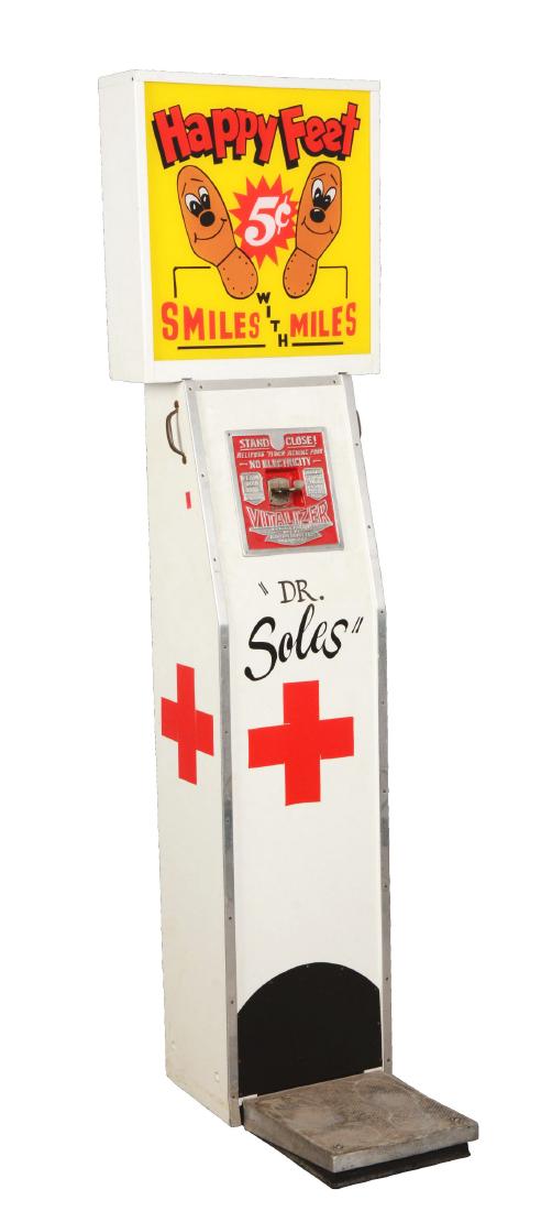 5¢ Exhibit Supply Co. The Vitalizer Amusement Machine. (1 of 7)