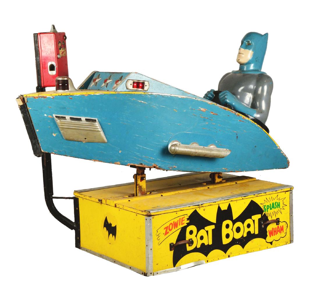 Batman "Bat Boat" Children's Amusement Ride. (1 of 7)