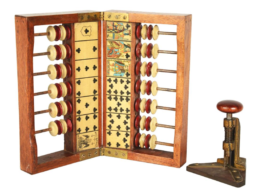 Lot Of 2: Will & Finck Faro Items. (1 of 6)