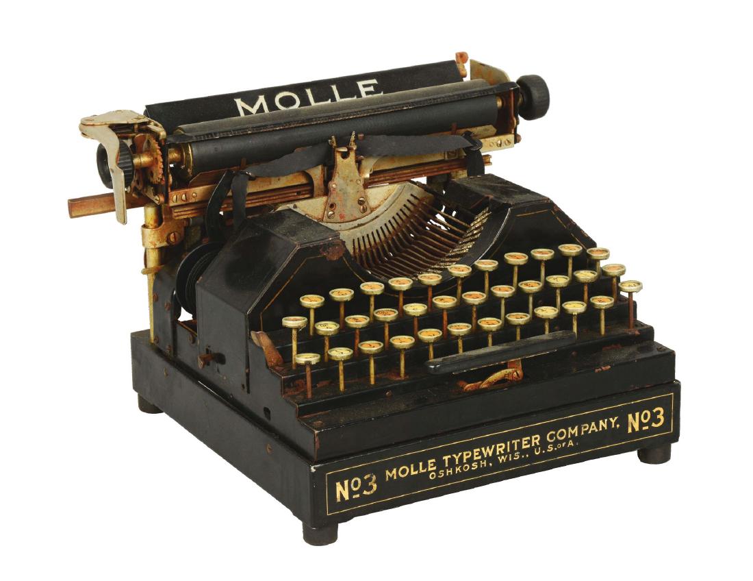 Molle No.3 Portable Typewriter. (1 of 4)