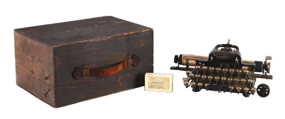 Blickensderfer No. 6 Typewriter With Case. (1 of 7)