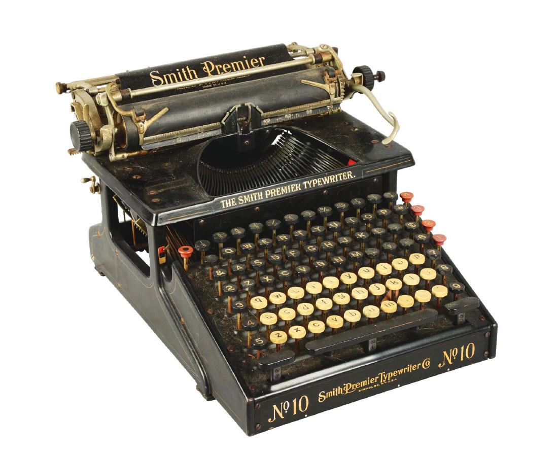 Smith Premier Typewriter Co. No.10 Typewriter. (1 of 5)