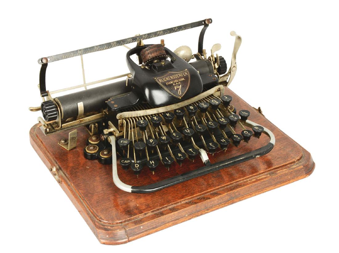 Blickensderfer Model 7 Typewriter. (1 of 5)