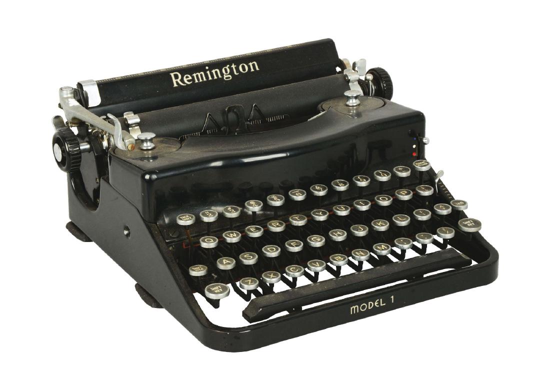 Remington Model 1 Portable Typewriter. (1 of 4)