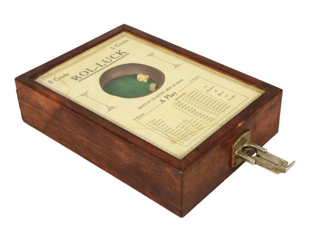 **5¢ Rol-Luck Dice Game Trade Stimulator. (1 of 4)