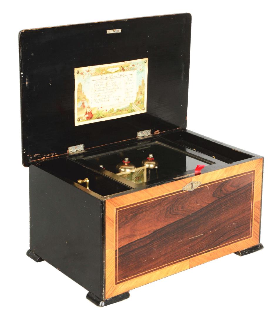 Swiss Wooden Music Box. (1 of 10)