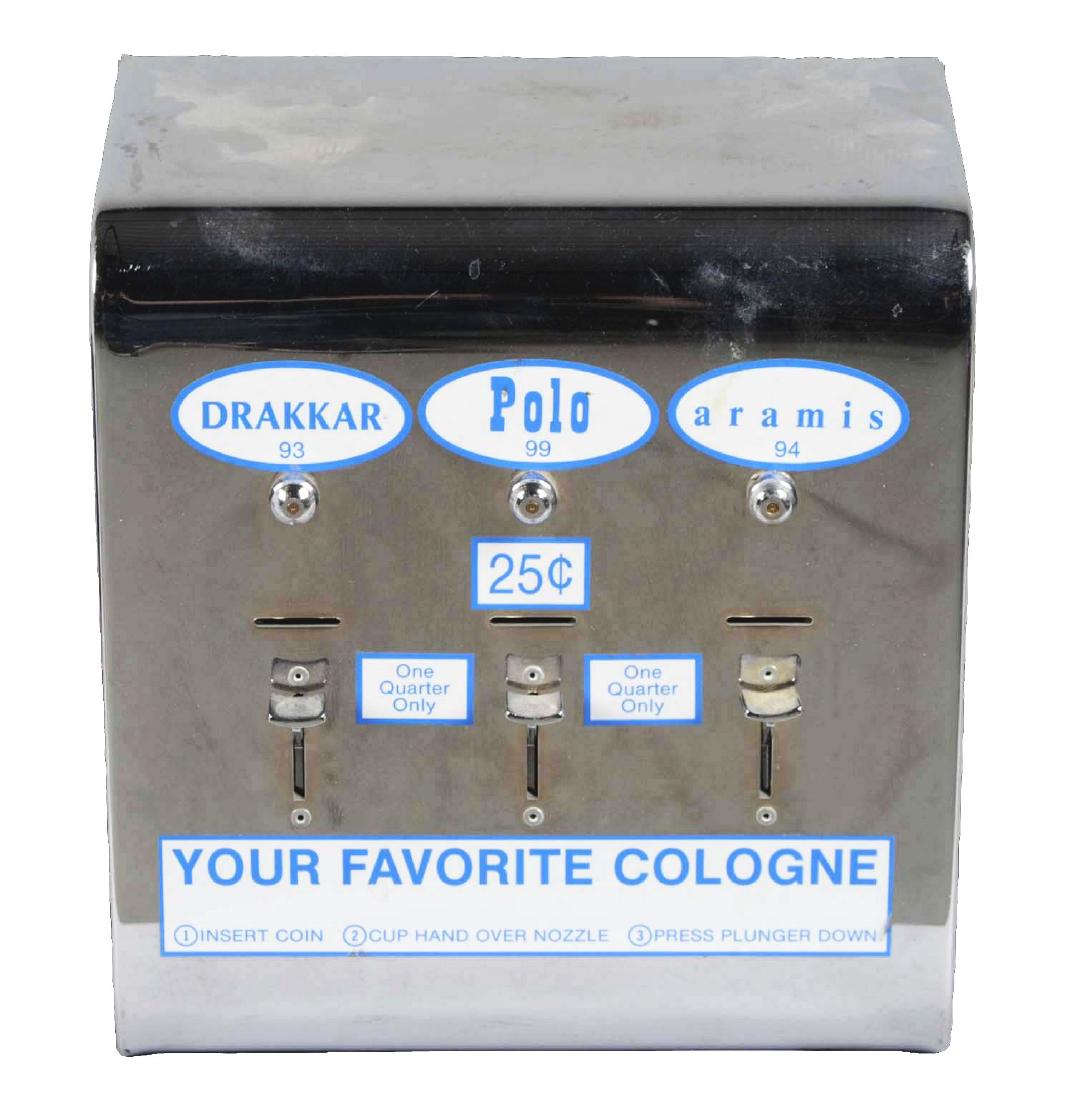 25¢ Cologne Vending Machine. (1 of 1)