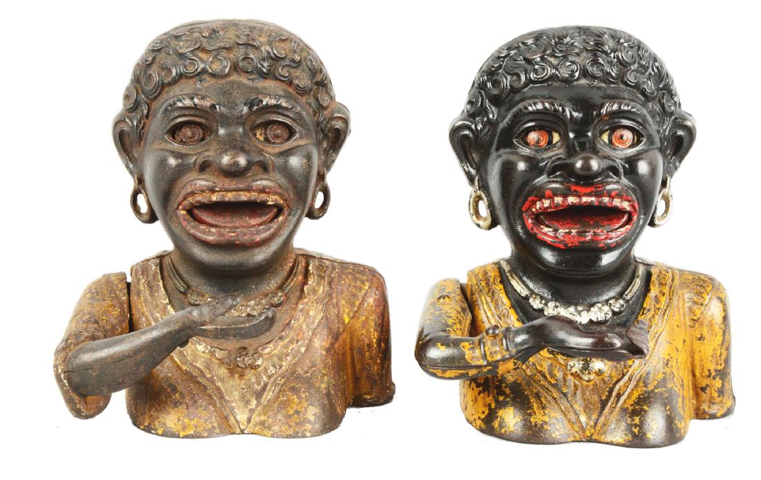 Lot Of 2: Dinah Mechanical Banks. (1 of 4)