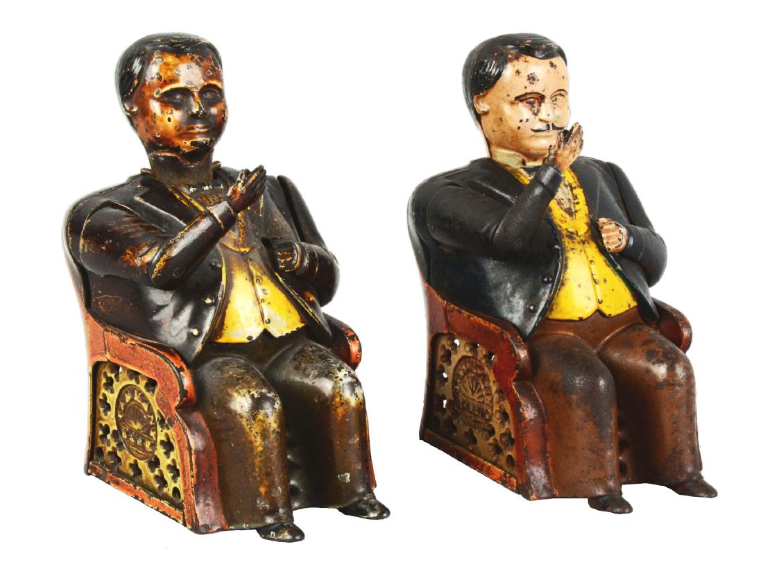 Lot Of 2: Tammany Mechanical Banks. (1 of 8)