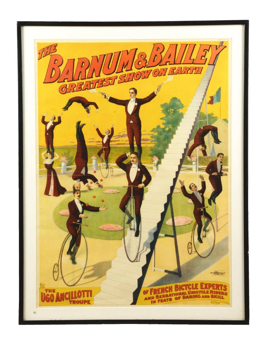 Barnum & Bailey Greatest Show On Earth Poster. (1 of 2)