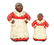 Lot Of 2: Twin Cast Iron Jemima Door Stops.