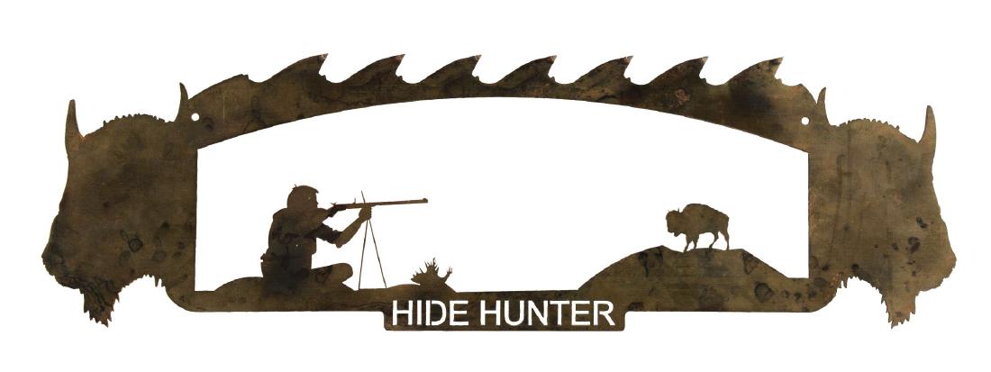 Hide Hunters Saw Blade Artwork. (1 of 2)