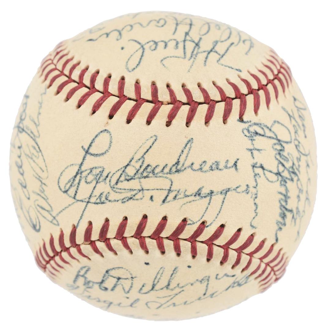 1949 American League All Star Team Signed Baseball. (1 of 6)