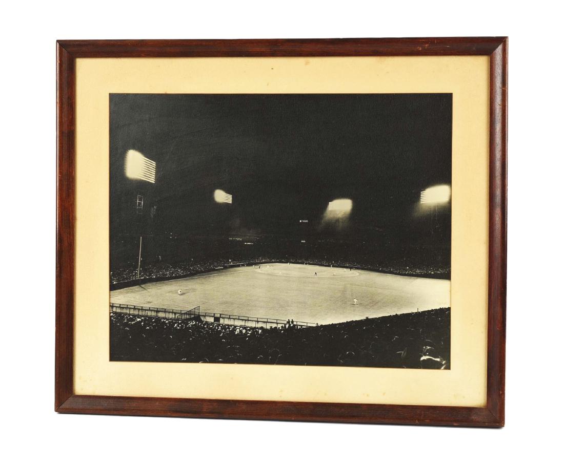 Late 1940's Large Format Photograph of Fenway Park. (1 of 1)