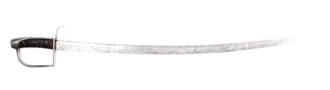Rare 1801 Contract State of Virginia Cavalry Saber by: This sword is one of only 1,000 made by John Miles, Sr. of Philadelphia, Pennsylvania. In 1801, Miles purchased the Old Globe Mill from Robert McCormick, including all of his machinery. He sent two ex