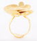 18K Yellow Gold Floral Ring. - 2