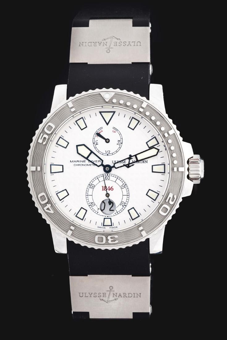 Ulysse Nardin Maxi Marine Chronometer Mens Watch (1 of 9)