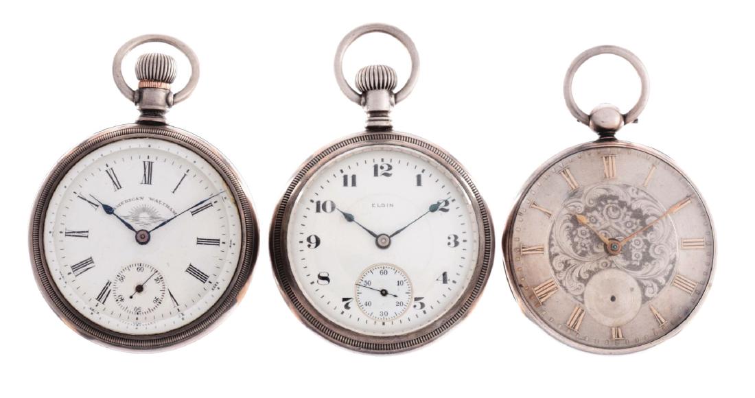 Lot of 3: Pocket Watches. (1 of 2)