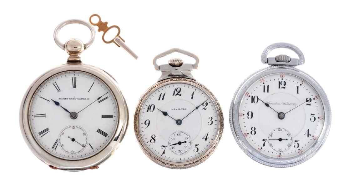 Lot of 3: Pocket Watches. (1 of 2)