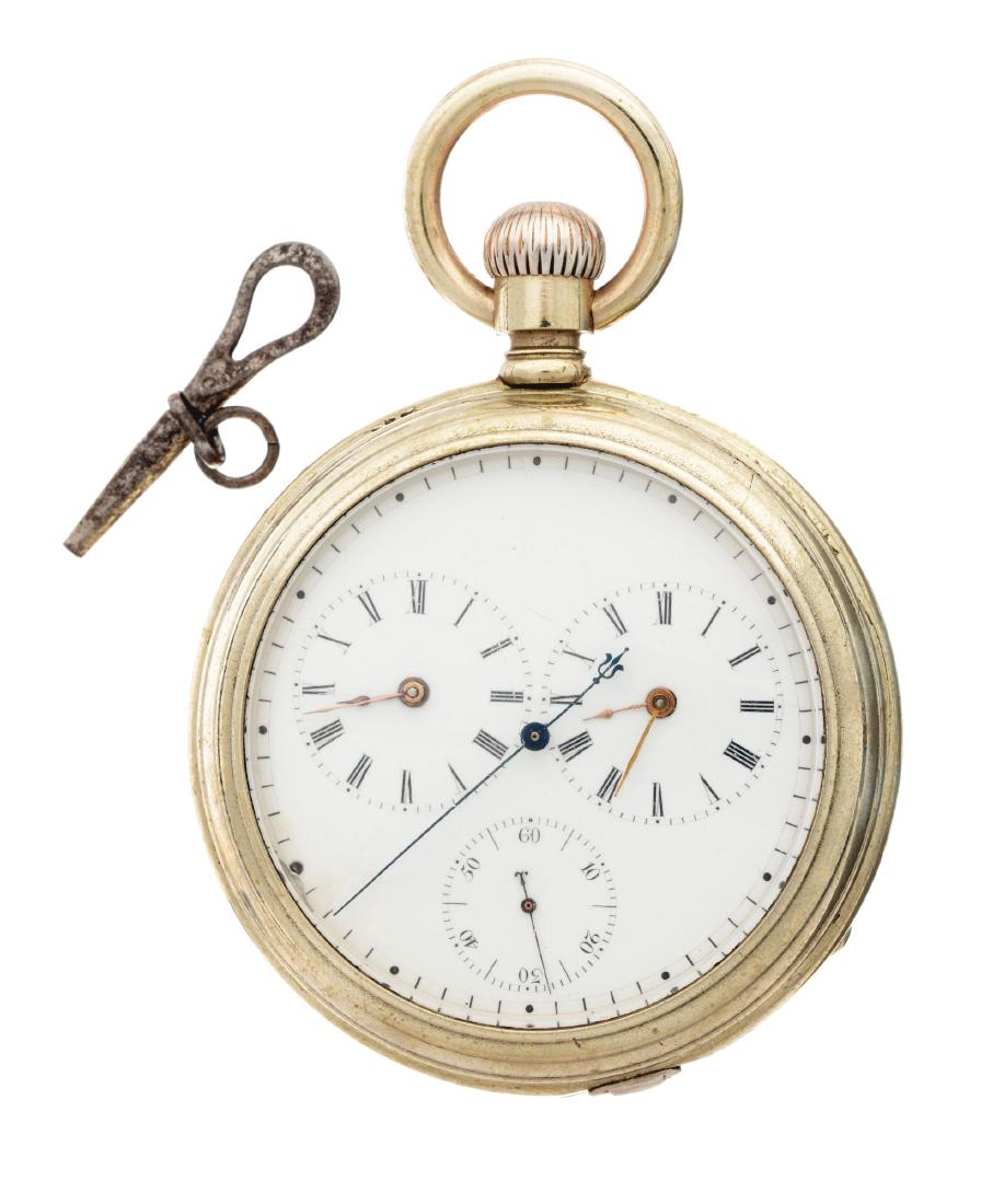 Captain's Two Train Pocket Watch. (1 of 2)