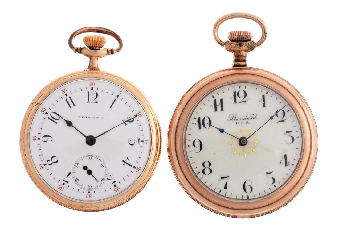 Lot of 2: Tiffany & Co & N.Y. Standard U.S.A. Gold (1 of 2)