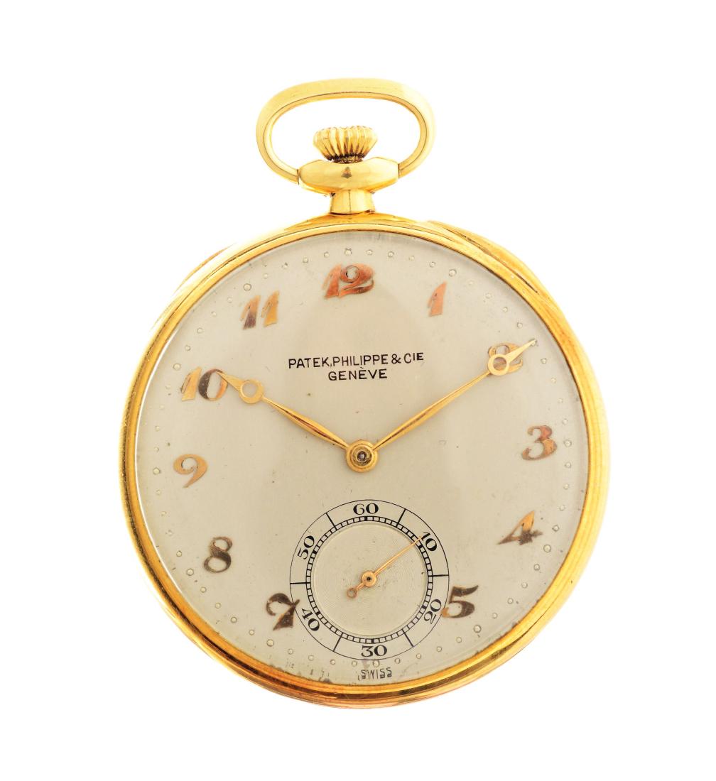 Patek Philippe 18k Yellow Gold Pocket Watch. (1 of 3)