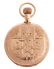 Elgin Model 3 14K Yellow Gold Pocket Watch. - 3
