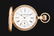 Elgin Model 3 14K Yellow Gold Pocket Watch. - 4