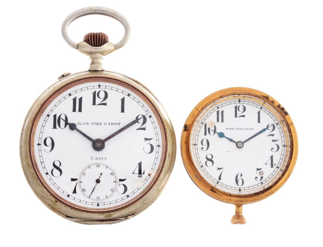 Lot of 2: Oversized Pocket Watches. (1 of 2)