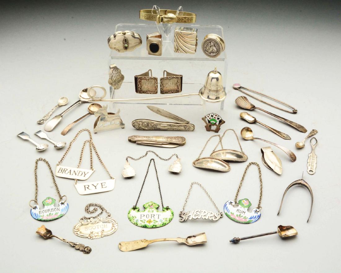 A Large Assortment of Sterling & Other Pieces. (1 of 4)