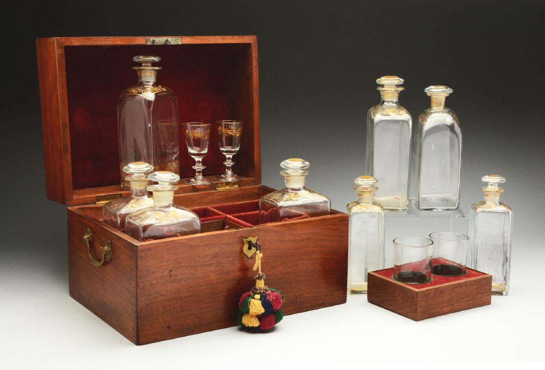 Tantalus w/ Eight Jars. (1 of 6)