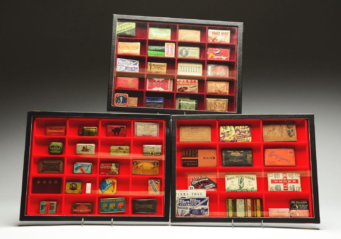 A Large Lot of Phonograph Needle Tins. (1 of 4)