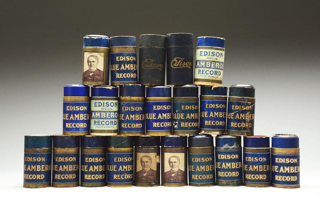 A Large Lot of Edison Records. (1 of 1)