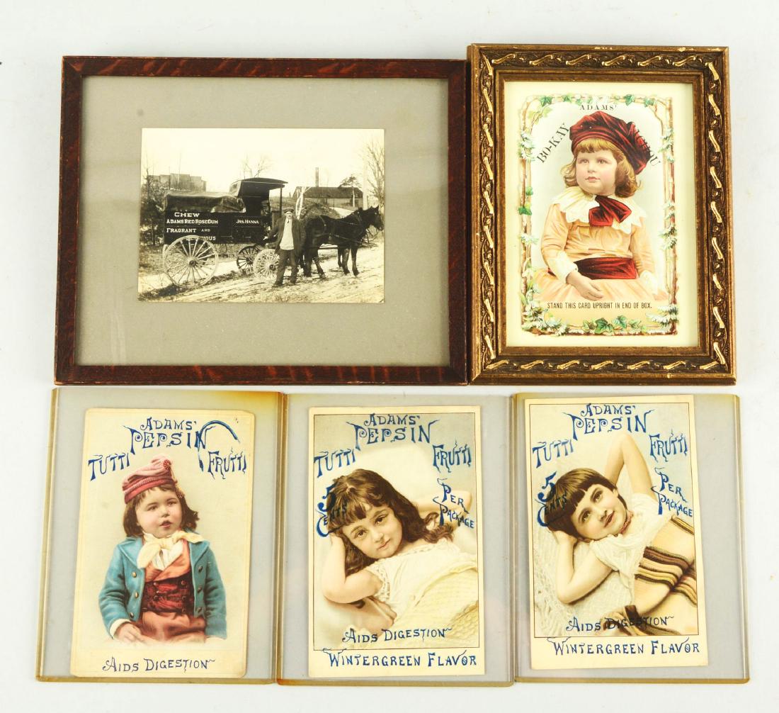 Lot Of 5: Adam's Gum Items. (1 of 1)